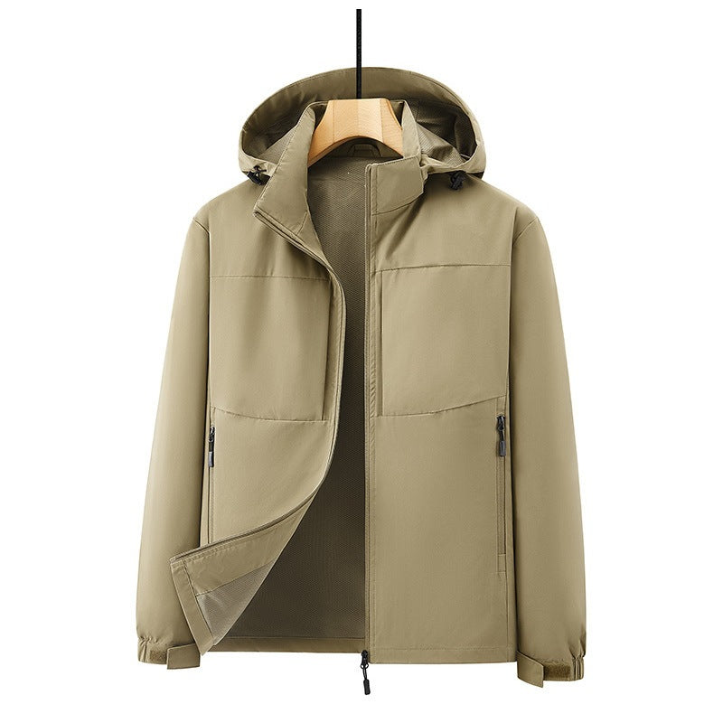 Herren Wasserdichte Outdoor-Jacke Drune