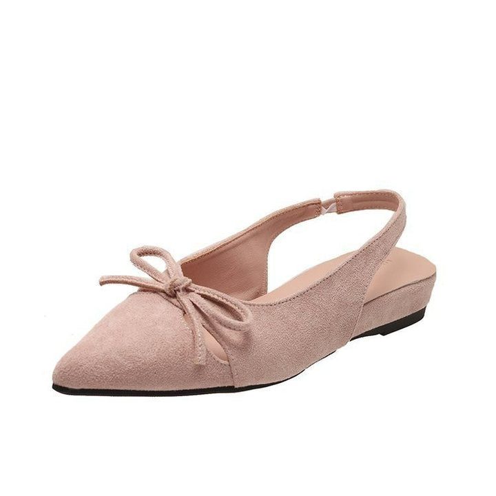 Damen elegante Slipper mit dekorativem Schlaufenakzent und komfortabler Sohle Drune