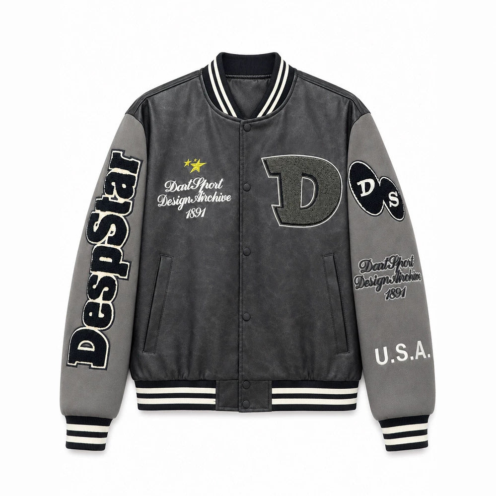 Herren Modische Steppjacke mit sportlichem Design Drune
