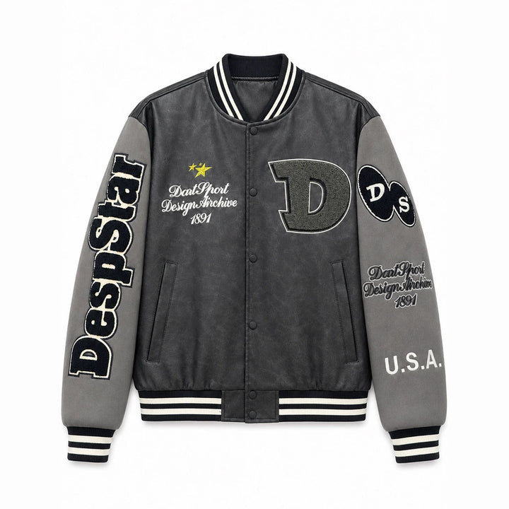Herren Modische Steppjacke mit sportlichem Design Drune