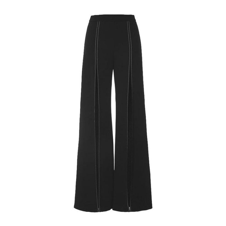 Damen Badeanzug-Set mit figurformendem Schnitt und eleganten Palazzohosen Drune