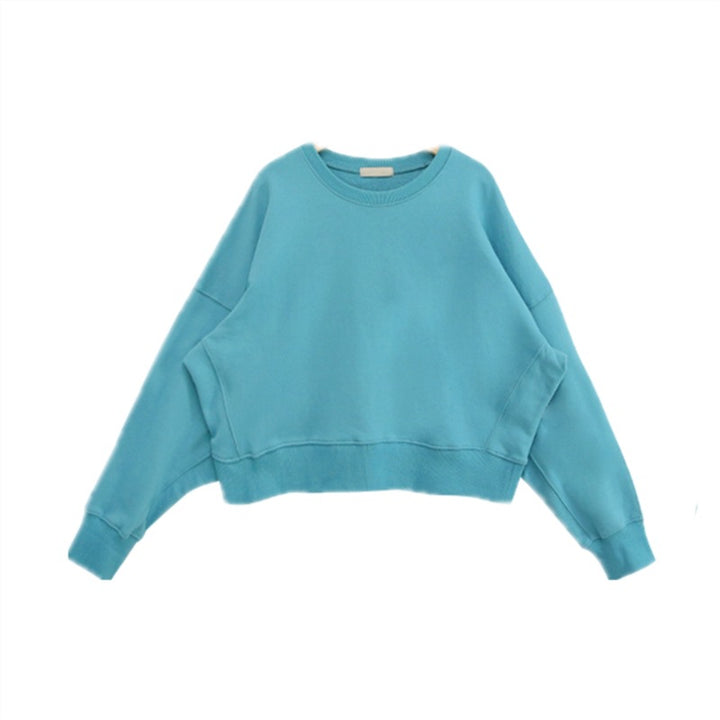 Damen lässiger Pullover mit voluminösen Ärmeln Drune