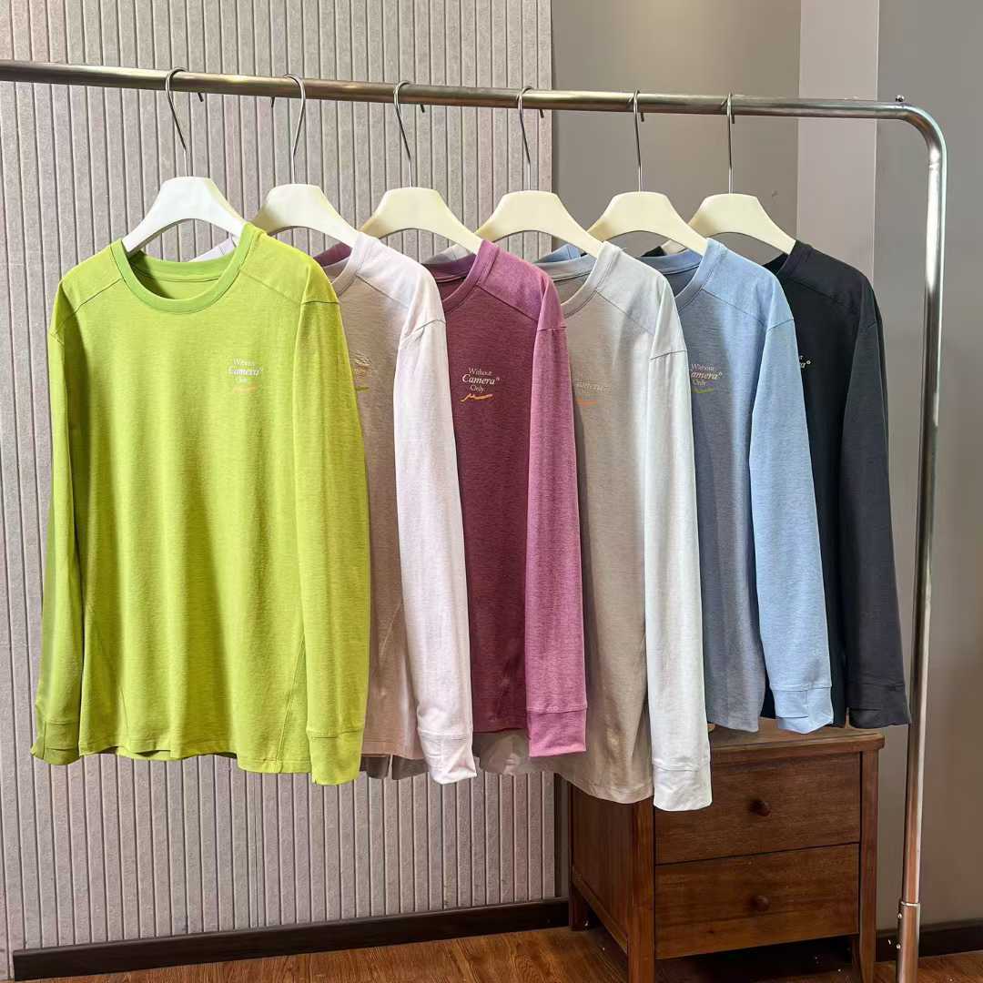 Damen Sportliches Langarmshirt mit innovativer Gewebestruktur Drune
