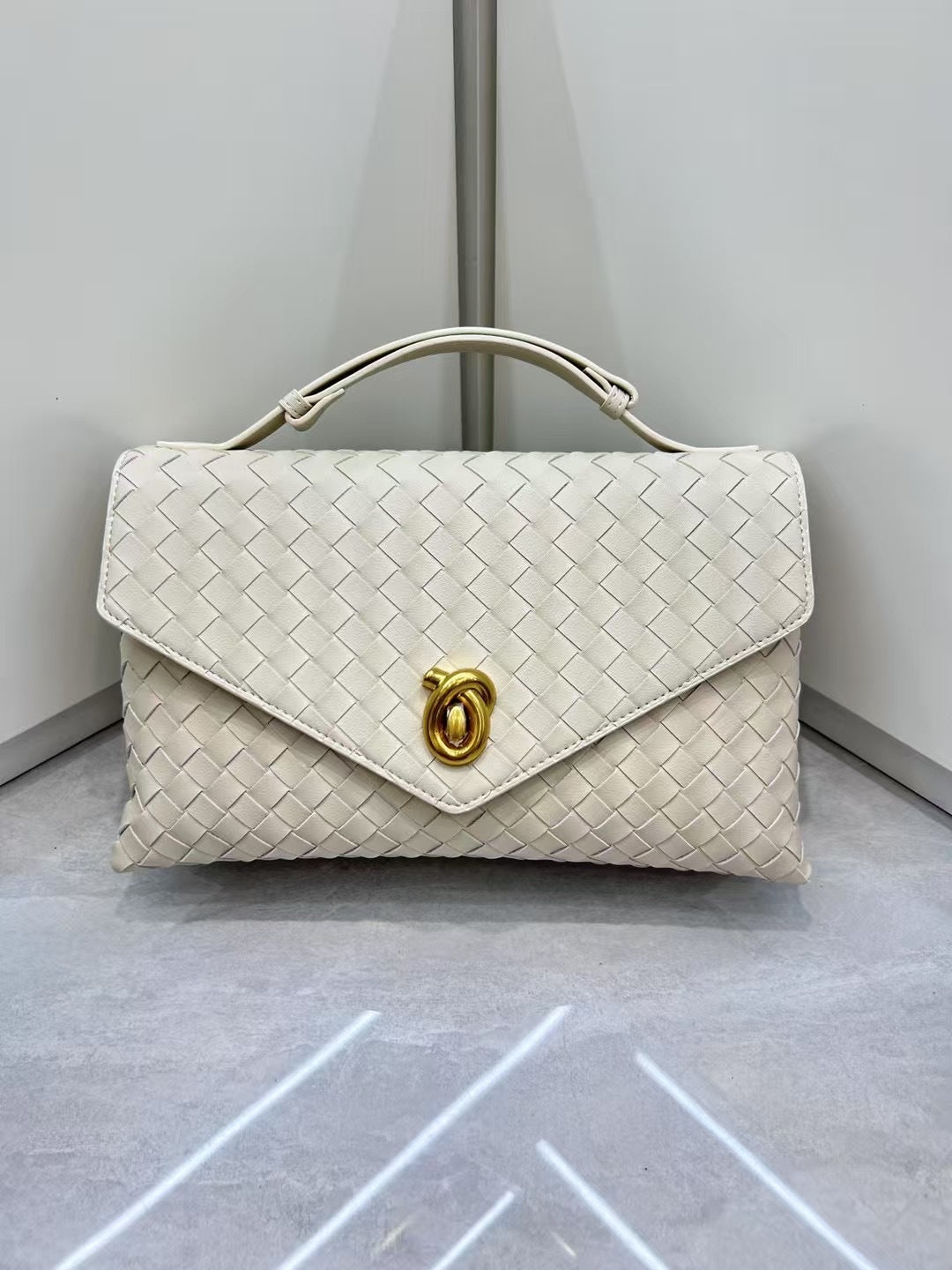Damen Woven Abend Umhängetasche Drune