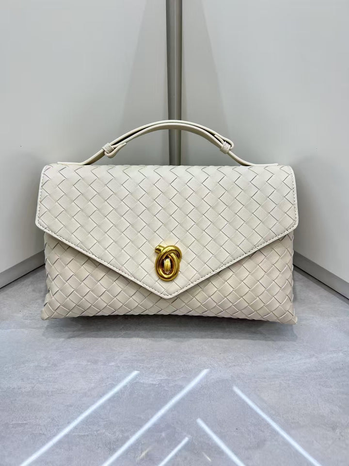 Damen Woven Abend Umhängetasche Drune
