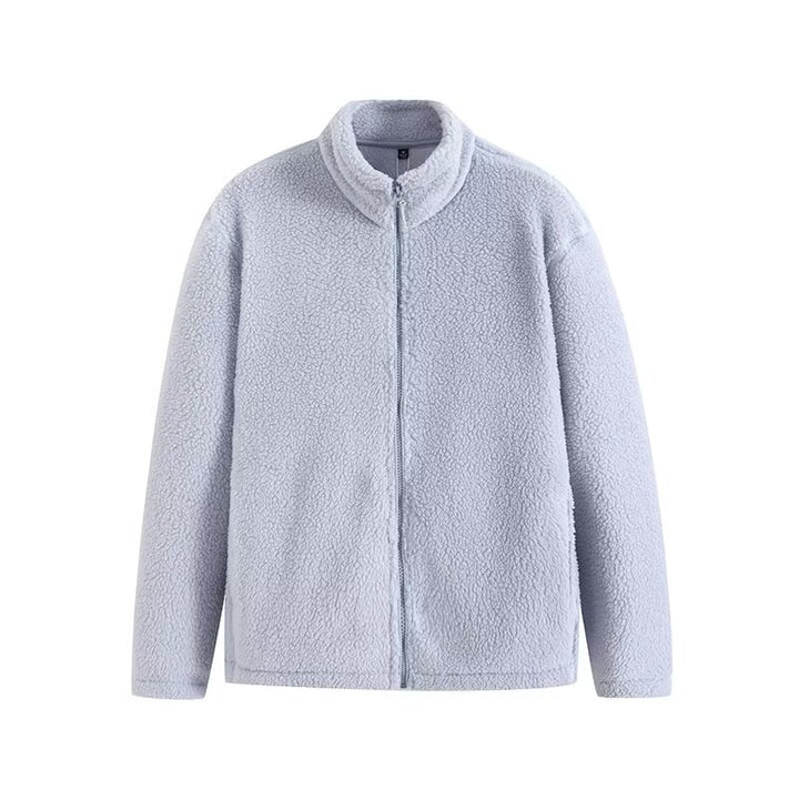 Damen Fleecejacke mit hohem Kragen und praktischen Reißverschlusstaschen Drune