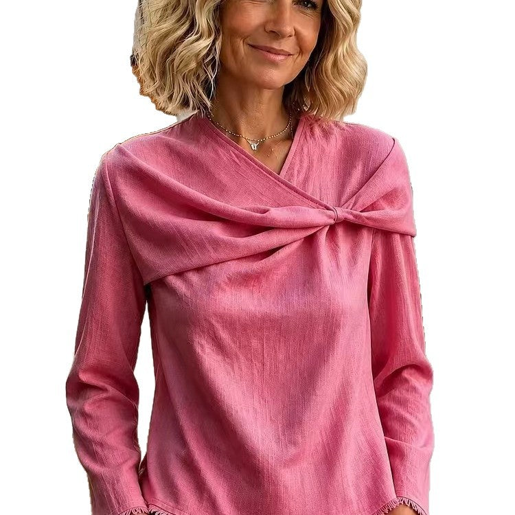 Damen Elegante und bequeme Bluse Drune