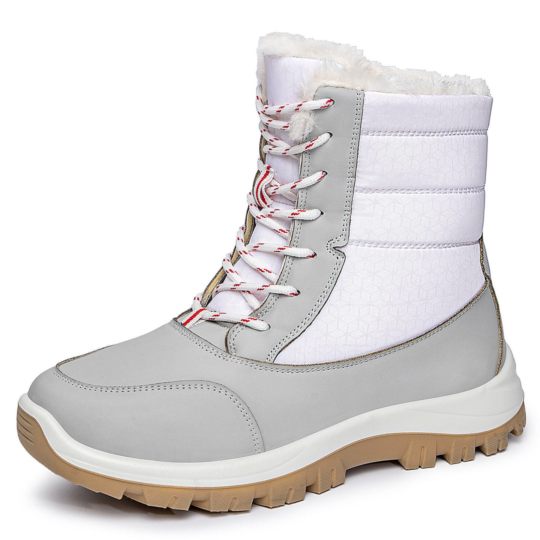 Damen Winterstiefel mit kuscheligem Kunstfellfutter und rutschfester Sohle Drune