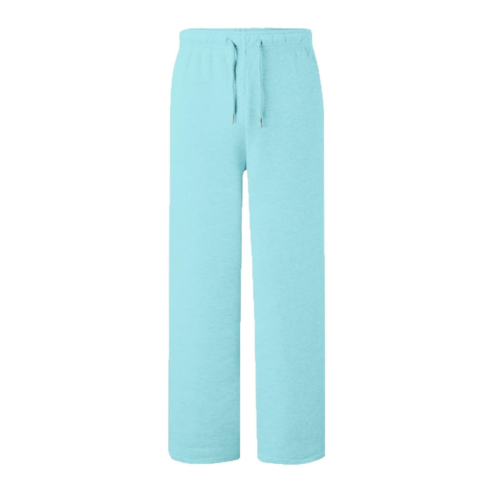 Damen nan weite High-Waist Relaxhose mit Kordelzug und verdeckten Seitentaschen Drune