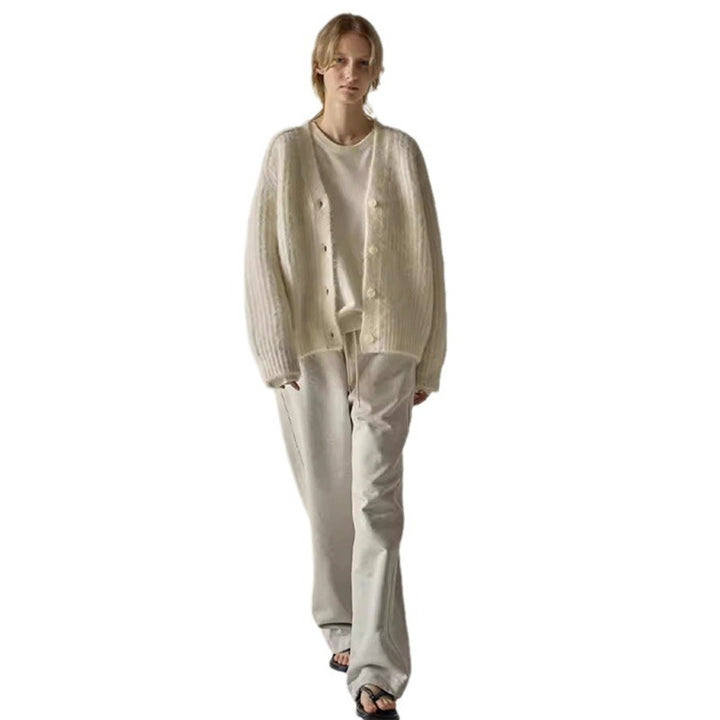 Damen Kuschelige Strickjacke Drune