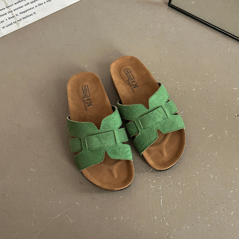 Damen Clogs mit geflochtenem Design und anatomisch geformtem Fußbett Drune
