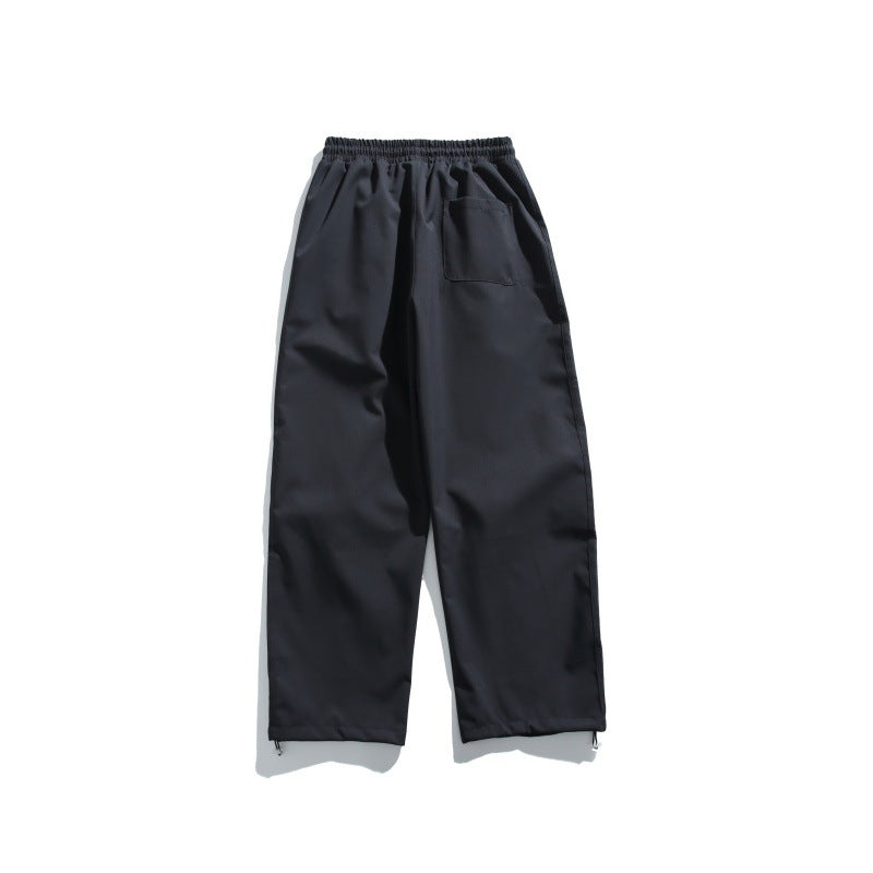 Herren Cargo-Hose mit elastischem Bund, Knie-Paneelen und Reißverschluss-Saum Drune