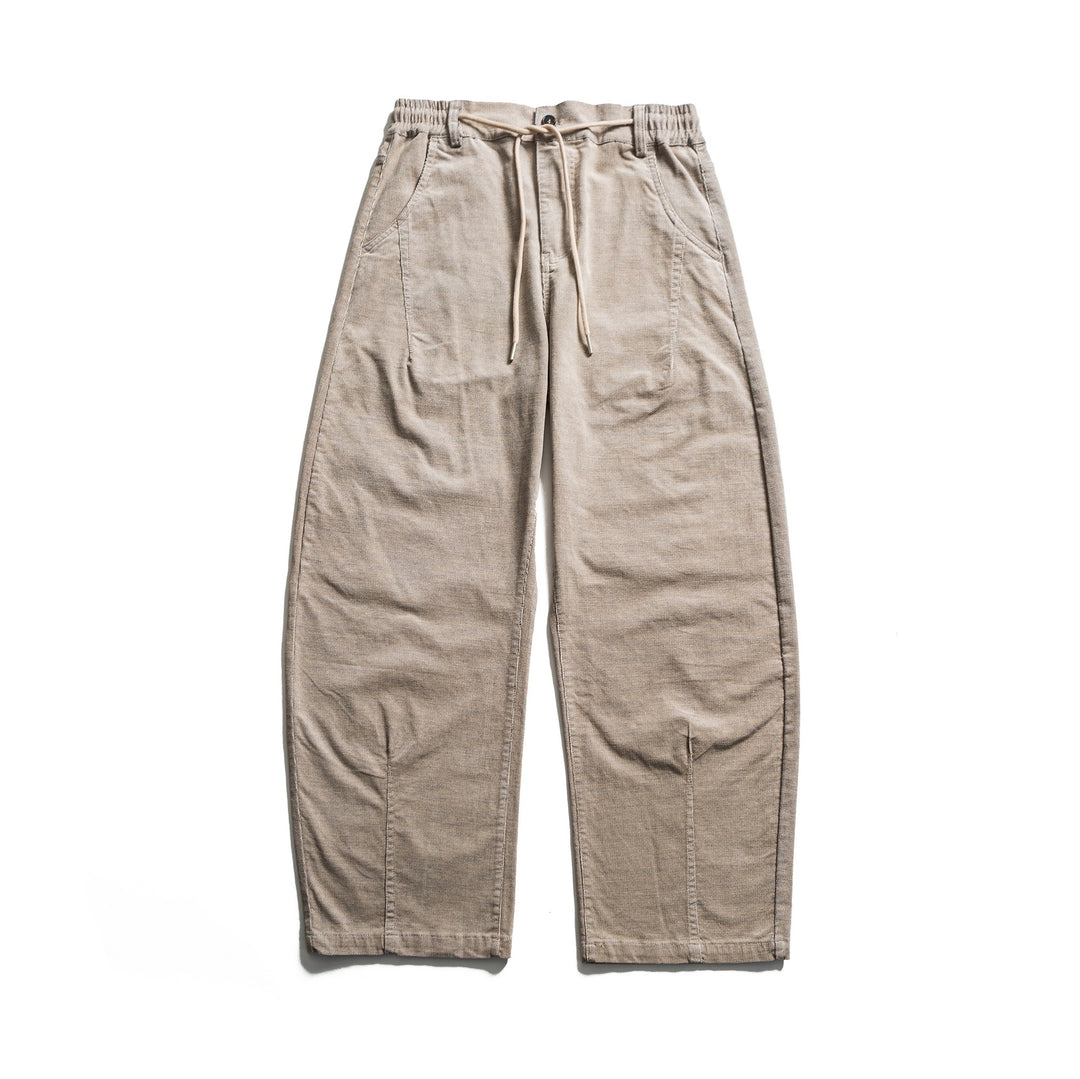 Damen Lässige Jogger-Jeans mit elastischem Bund und Kordelzug Drune