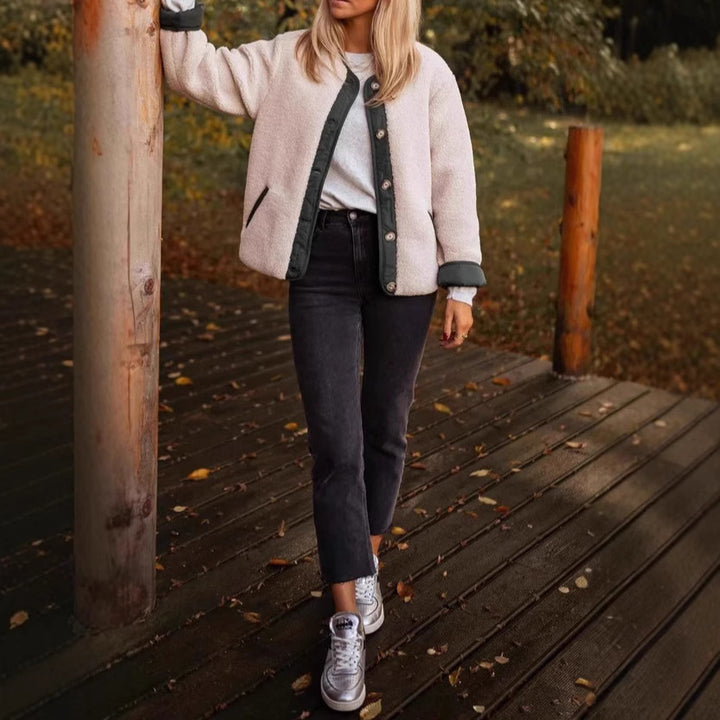 Damen Kuschelige und stylische Fleecejacke Drune