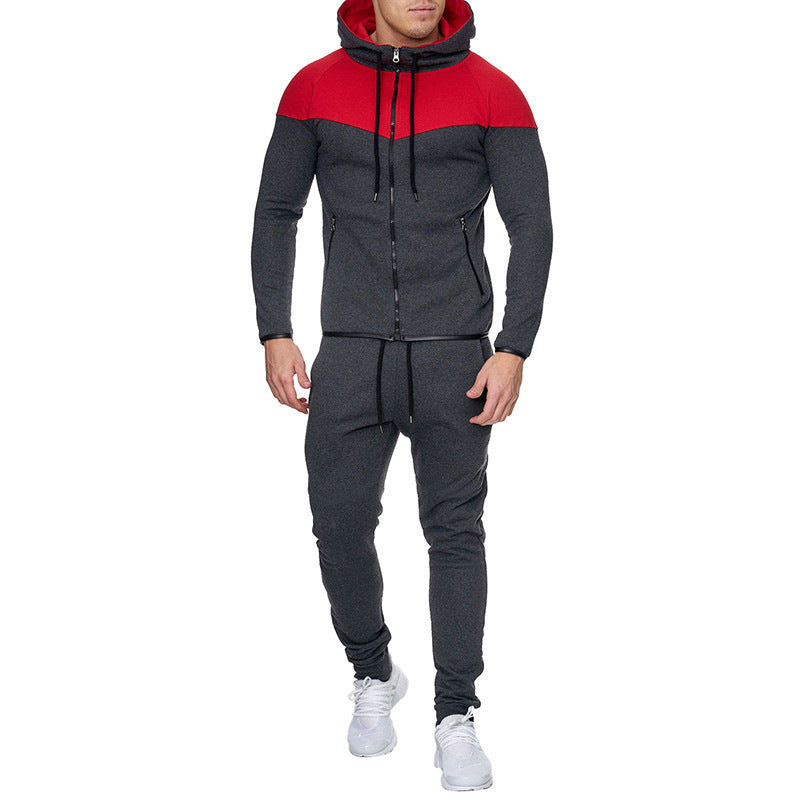Herren Modernes Sportanzug-Set Drune