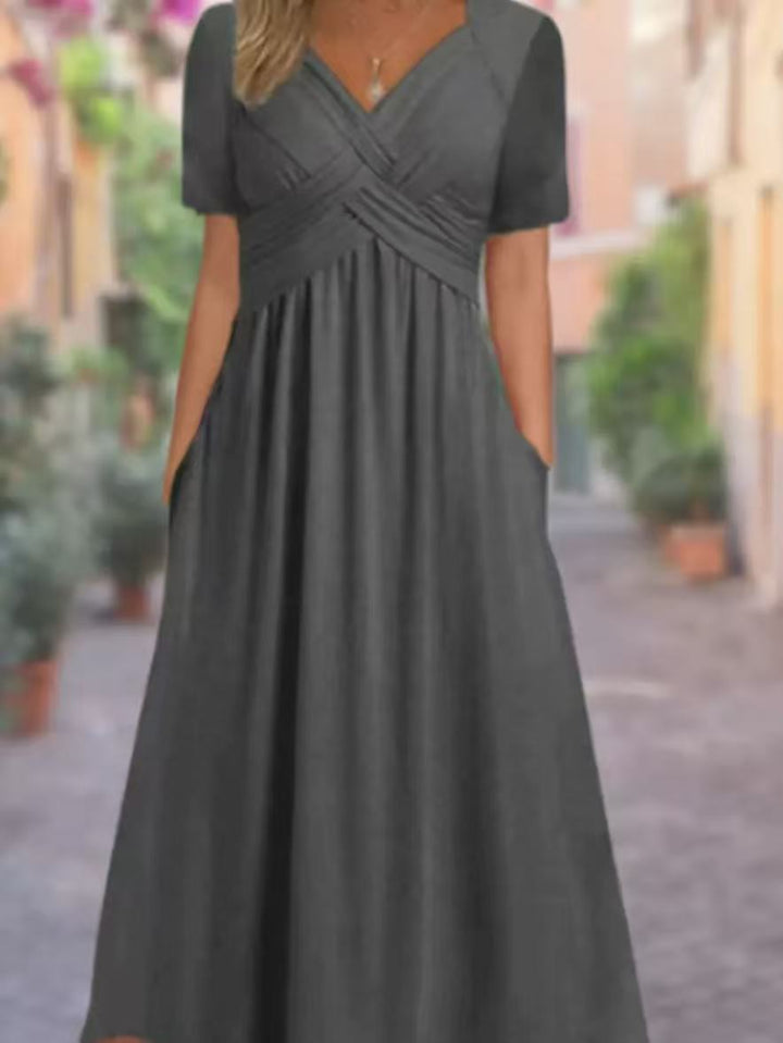 Damen lockeres Maxi-Kleid Drune
