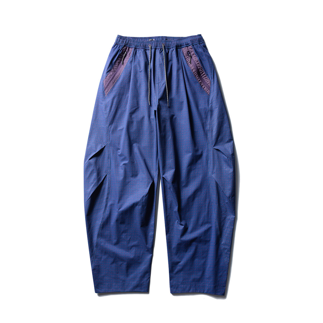 Herren Weite Ripstop-Freizeit-Hose mit elastischem Bund, Reißverschlusstaschen und Knie-Paneelen Drune