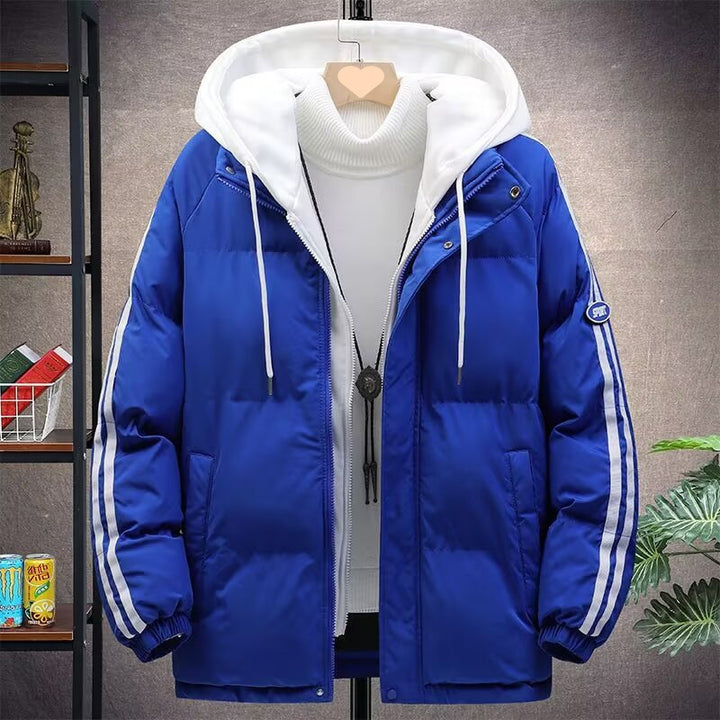 Herren Urbaner Steppjacke mit Kapuze Drune