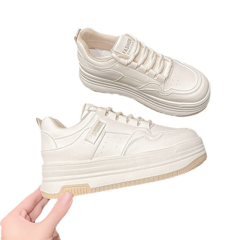 Damen Sneakers mit modernem Plateau-Design und atmungsaktiver Innenstruktur Drune