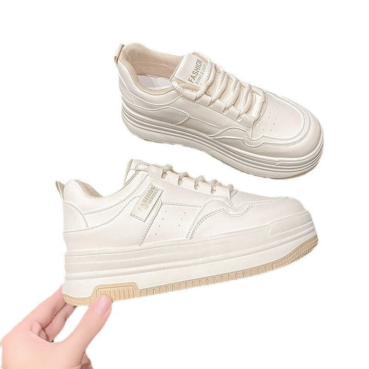 Damen Sneakers mit modernem Plateau-Design und atmungsaktiver Innenstruktur Drune