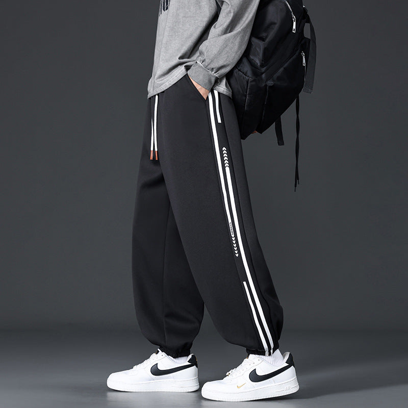 Herren Sportliche Jogginghose mit strapazierfähigem Material