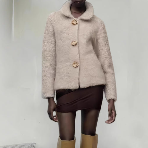 Damen Kuschelige Wohlfühljacke Drune