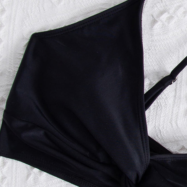 Damen sommerlicher Bralette-Bikinioberteil mit eleganter Twist-Detail Drune