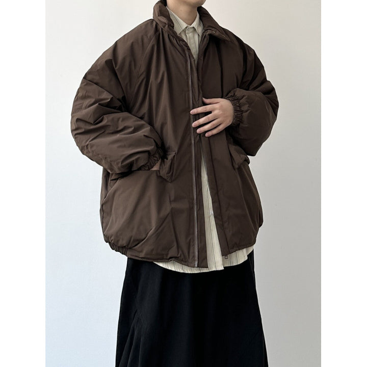 Herren Modische Wattierte Jacke Drune