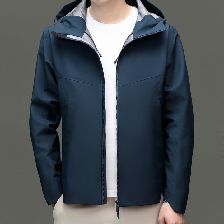Herren Funktionsjacke mit wasserabweisender Beschichtung und atmungsaktiven Eigenschaften Drune