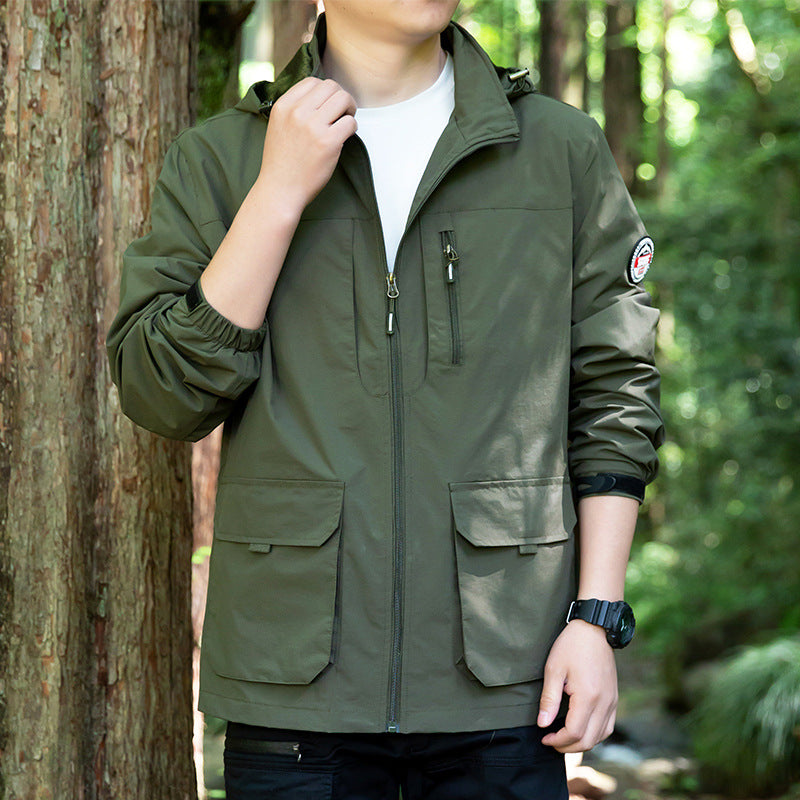 Herren Multifunktionale Outdoorjacke Drune