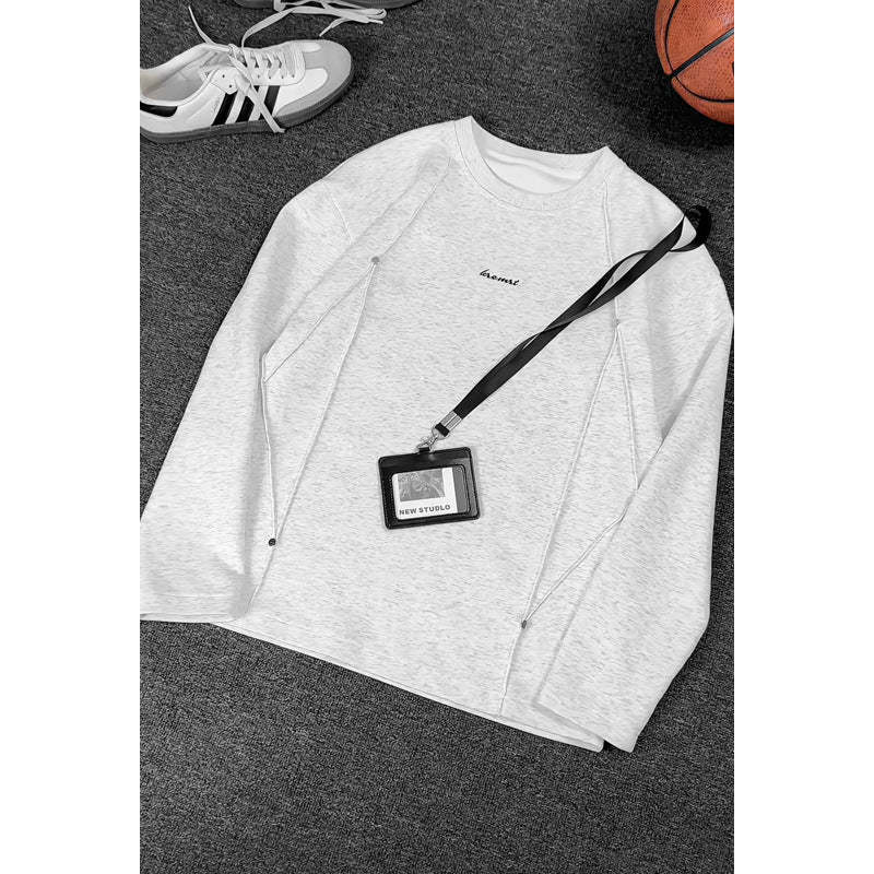 Herren Sportlicher Sweatshirt mit Raglanärmeln Drune