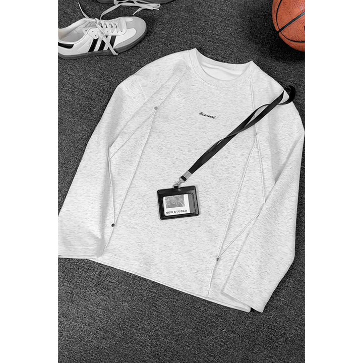 Herren Sportlicher Sweatshirt mit Raglanärmeln Drune