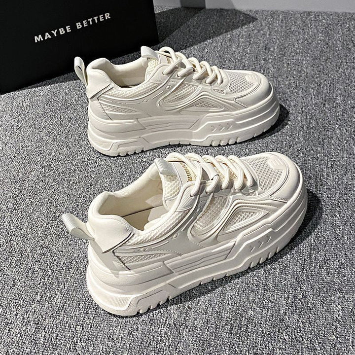 Damen Chunky Sneakers mit luftdurchlässigem Mesh und komfortabler Dämpfung Drune