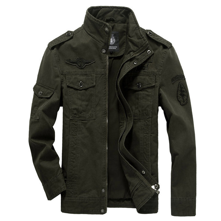 Herren Modische Freizeitjacke mit praktischen Taschen Drune