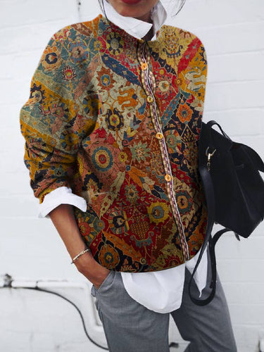 Drune | Weinlese Strickjacke für Jeden Anlass