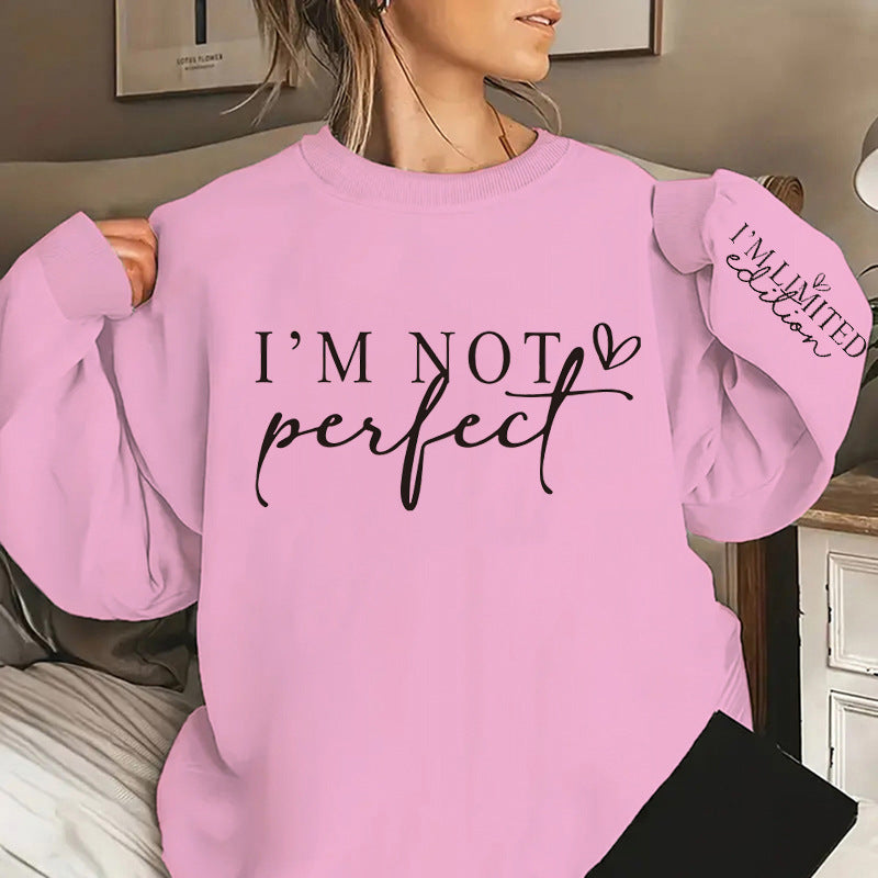 Damen Oversized Sweater mit Aufdruck und begrenzter Edition Drune