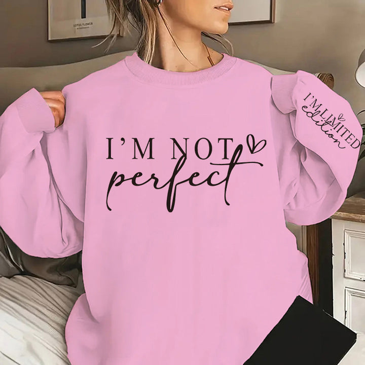 Damen Oversized Sweater mit Aufdruck und begrenzter Edition Drune