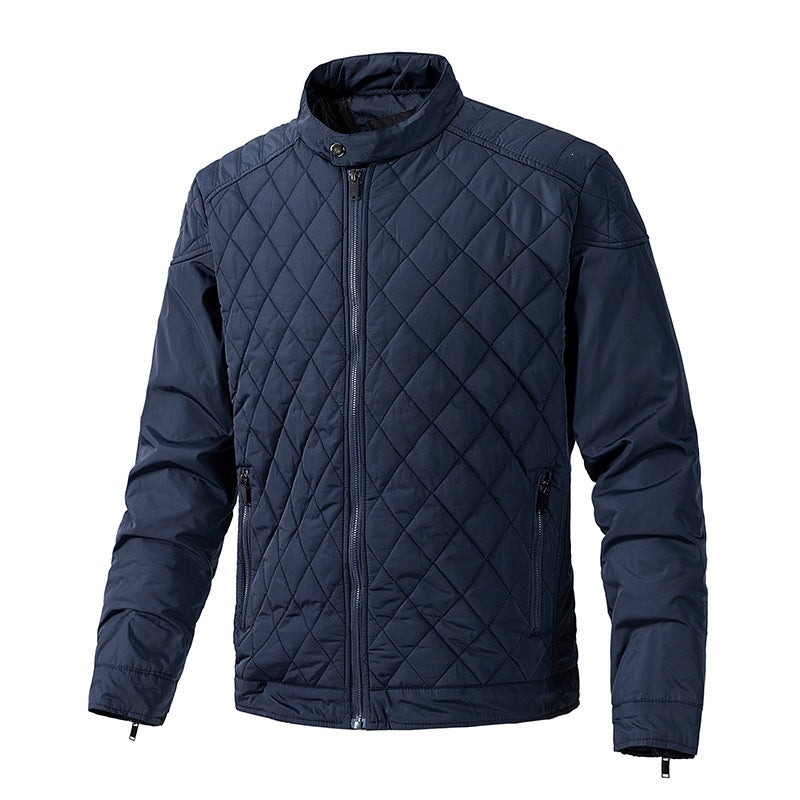 Herren Steppjacke mit hohem Kragen und wasserdichter Ausstattung Drune