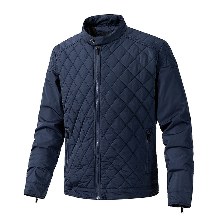 Herren Steppjacke mit hohem Kragen und wasserdichter Ausstattung Drune