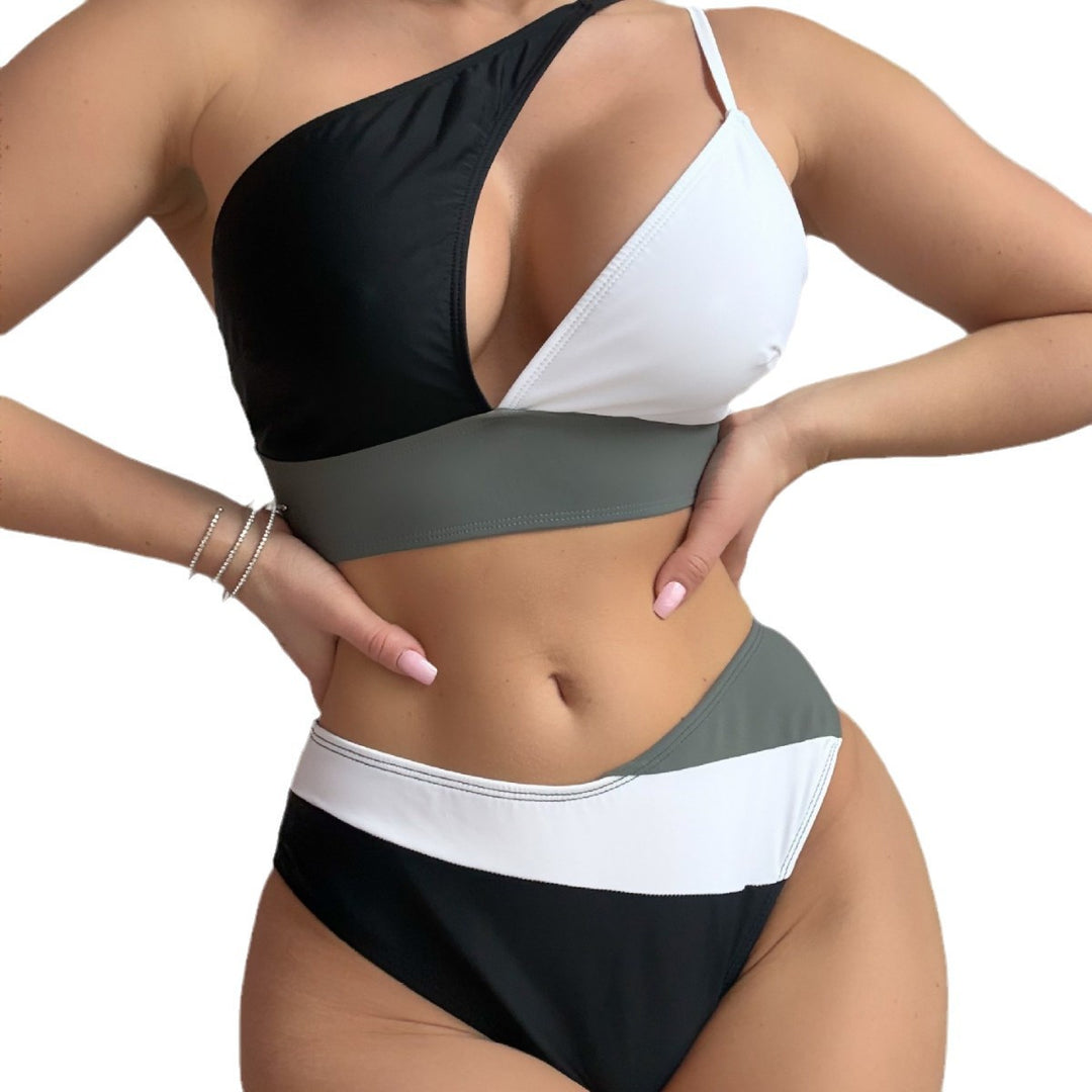 Damen Sportlicher Einteiliger Bikini Drune