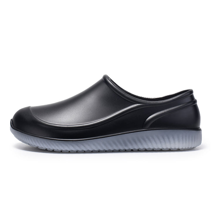 Unisex Wasserdichte Schlupf-Clogs mit stoßdämpfender EVA-Sohle und ergonomischer Fußmulde Drune