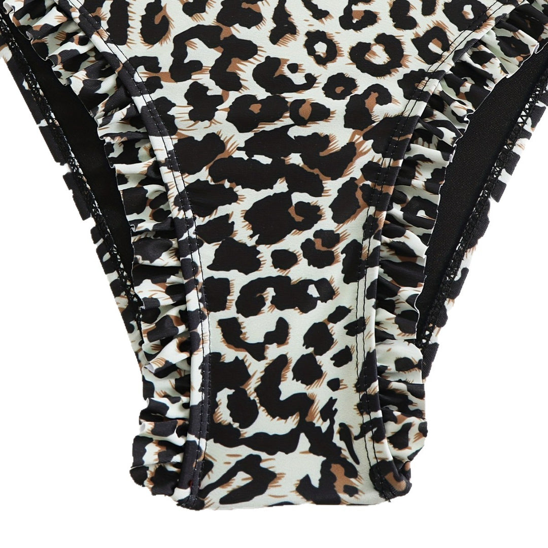 Damen Bunte Bikini Oberteil und Unterteil Drune
