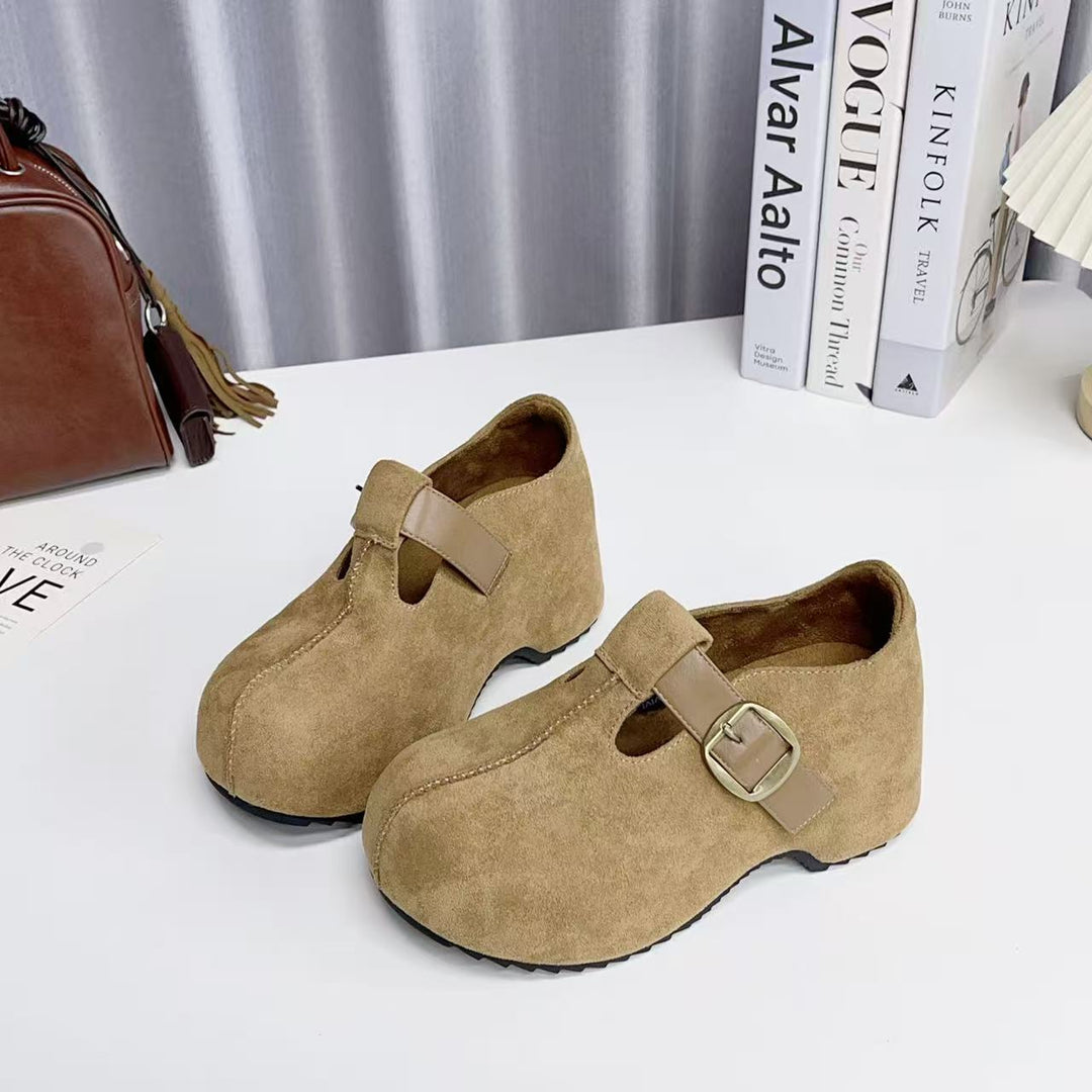 Damen Komfortable und elegante Clogs mit Schnallen-Detail Drune