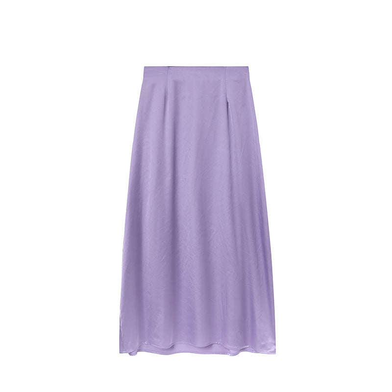 Damen Elegante Midi-Rock Drune