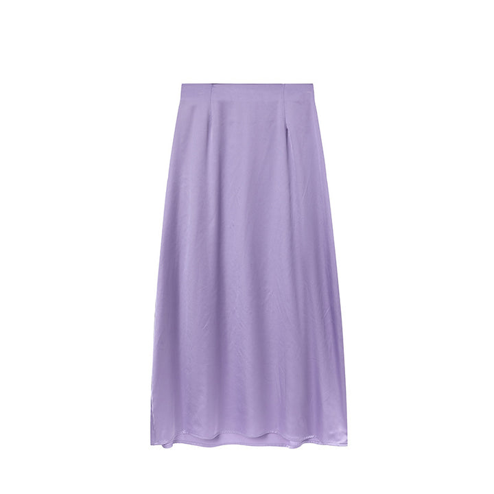 Damen Elegante Midi-Rock Drune