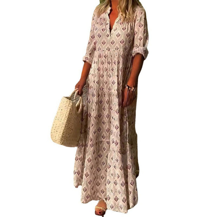 Damen Maxi-Kleid Drune