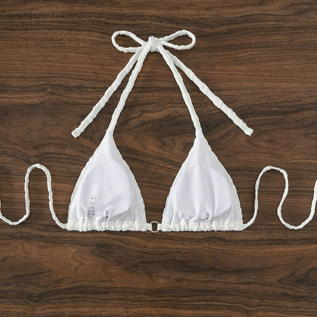 Damen Triangel-Bikini mit einzigartigem Muster Drune