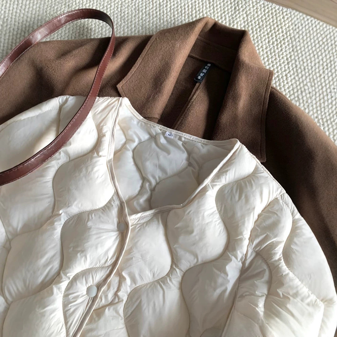 Damen Modische Daunenjacke Drune