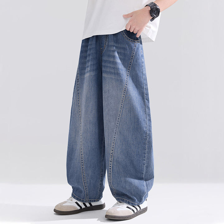 Unisex weite Jeans mit lässigem Schnitt Drune