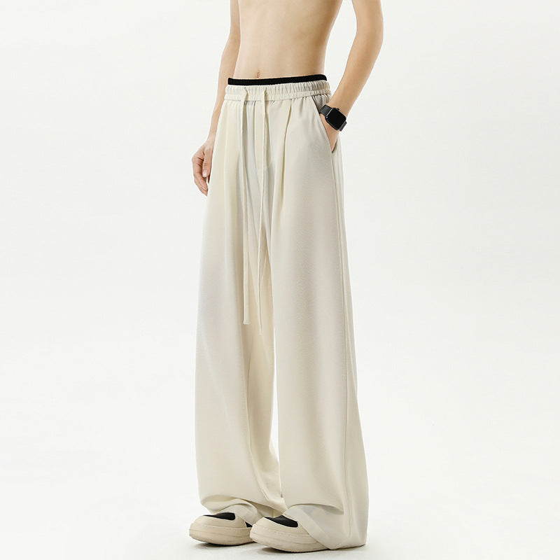Herren Bequeme und Weite Lounge-Hose Drune